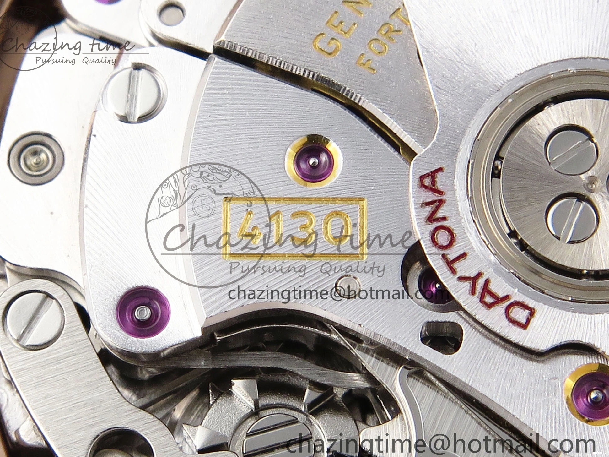 MiroTime 0416 Daytona 116515 Clean 1:1 Best Edition Silver Dial RG Markers on Oysterflex Strap SA4130 V WrinkleFree 1965